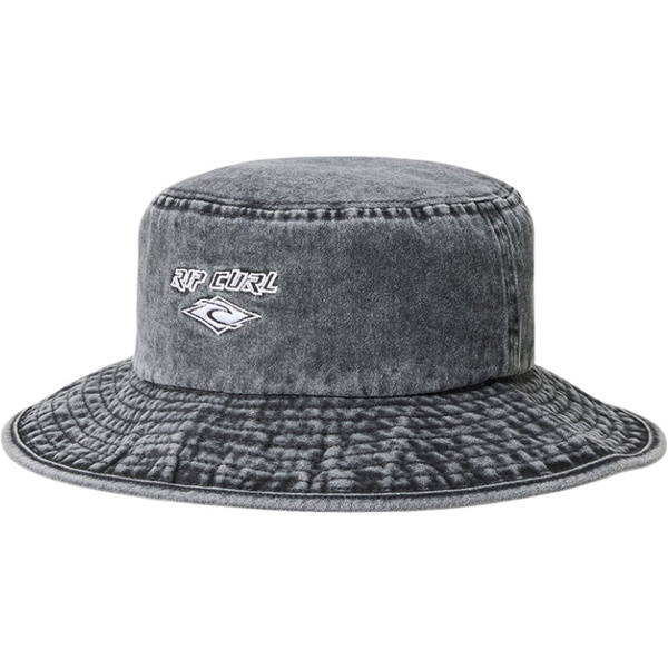 2026 Rip Curl Womens Premium Surf UPF Sun Hat 04OWHE - Washed Black / Black
